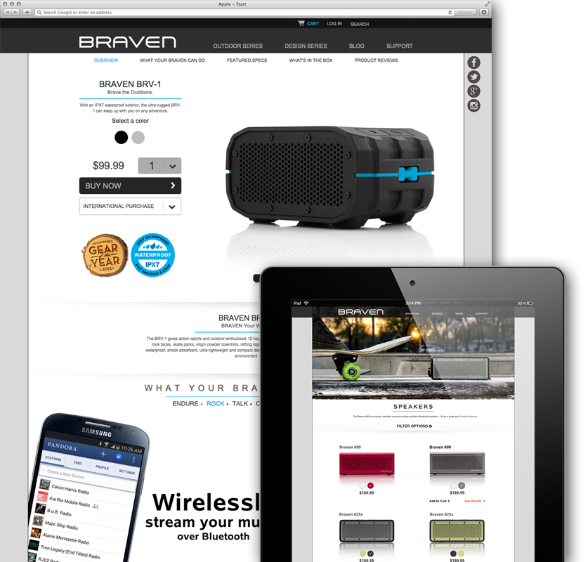 BRAVEN Case Study Website Optimization
