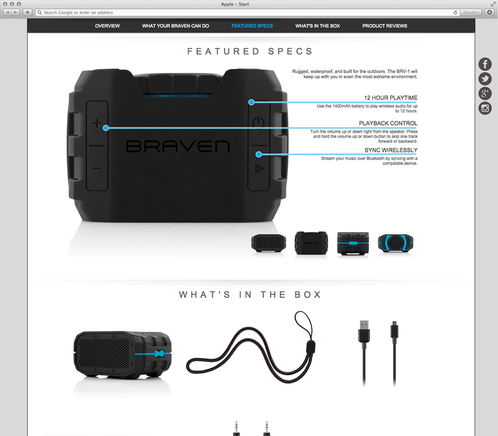 BRAVEN Case Study Custom Functionality