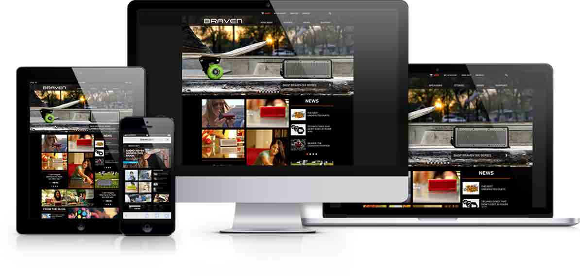 BRAVEN Case Study Responsive Web Design