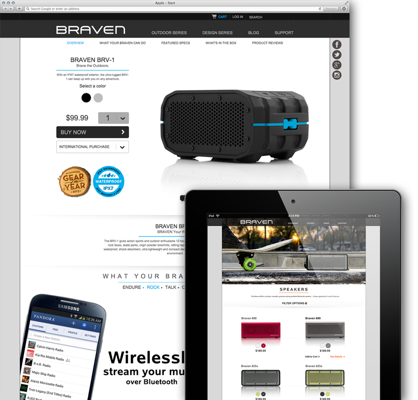 BRAVEN Case Study Website Optimization