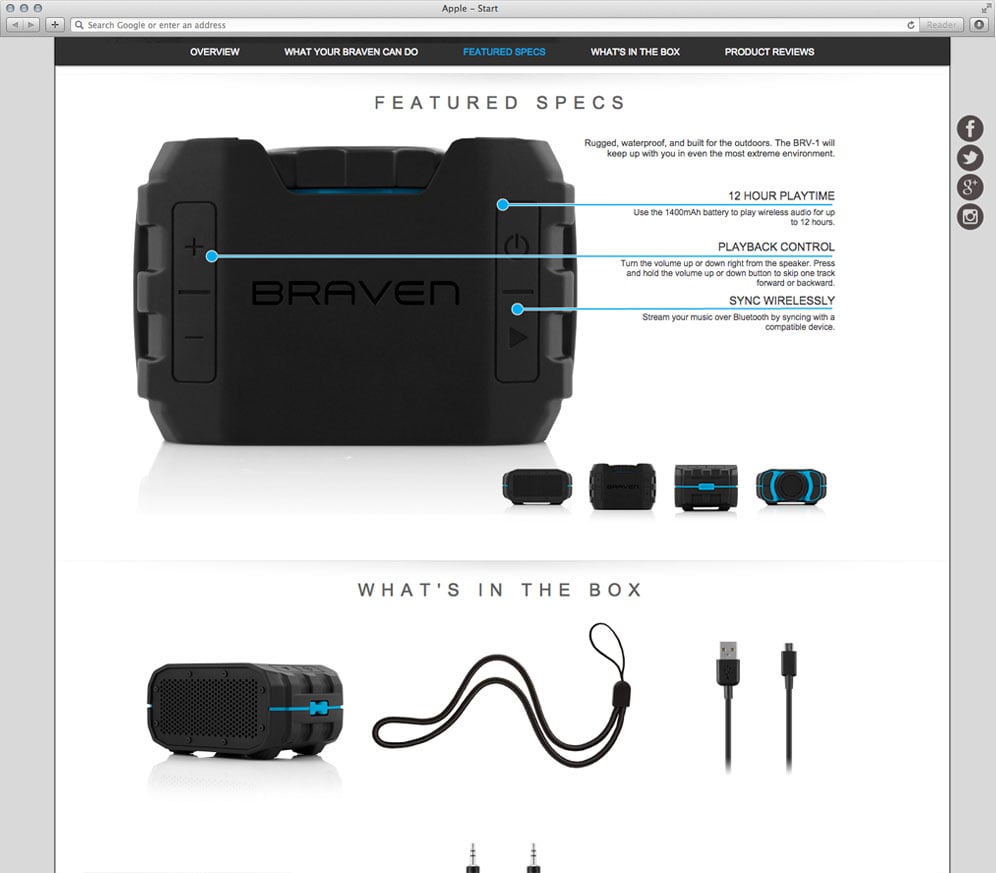BRAVEN Case Study Custom Functionality