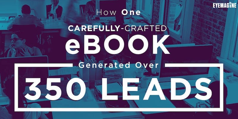 How One Carefully Created eBook Generated Over 350 Leads